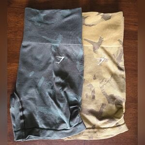 Gymshark Camo Shorts